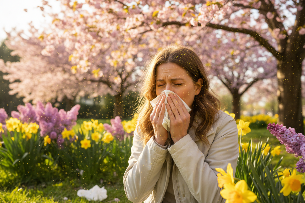 Pollenallergie natürlich behandeln