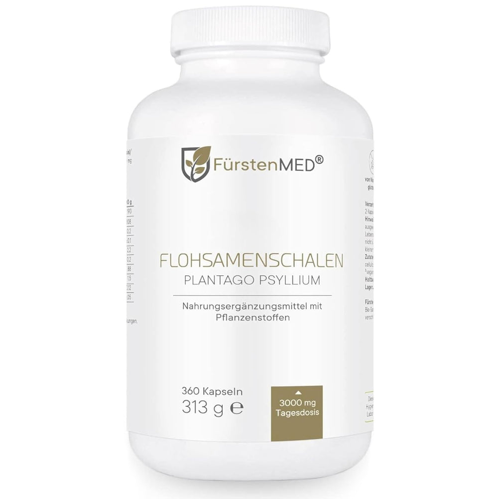 FürstenMED Flohsamenschalen 360 Kapseln