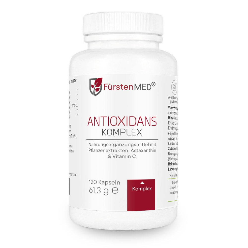 
                  
                    FürstenMED Antioxidans Komplex (Astaxanthin + OPC + Vitamin C)
                  
                