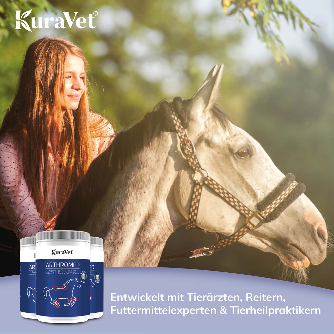 
                  
                    KuraVet Arthromed - Ergänzungsfuttermittel für Pferde 1,2kg kurzes MHD - 12/24
                  
                