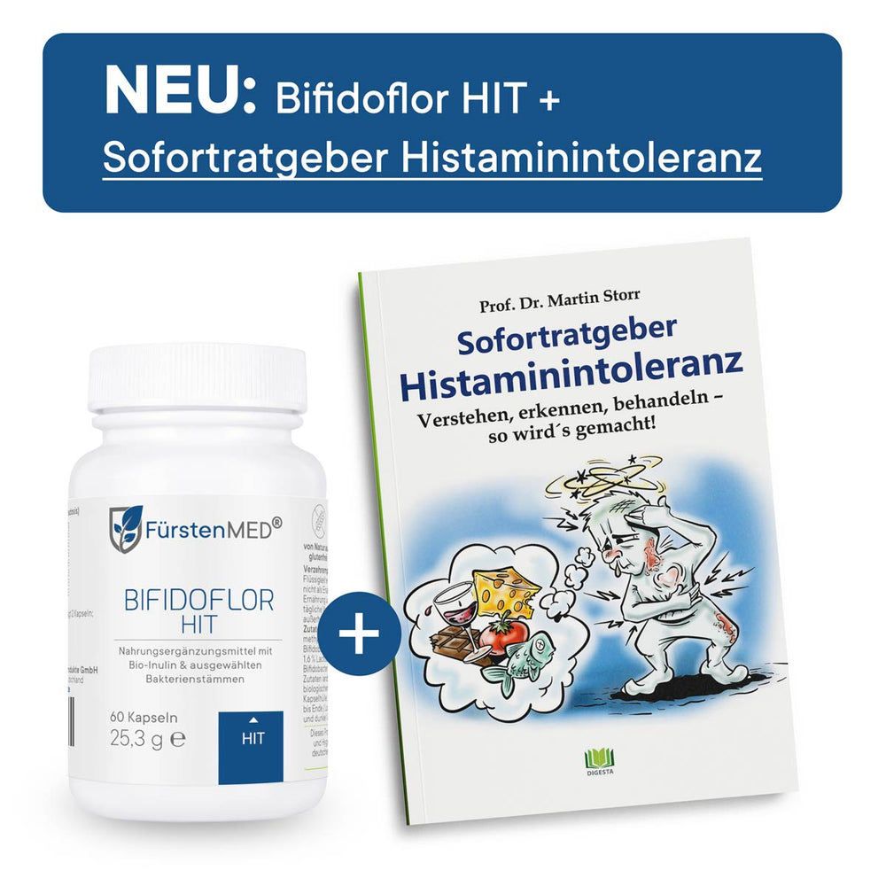 
                  
                    Sofortratgeber Histaminintoleranz + Bifidoflor HIT Sparangebot
                  
                