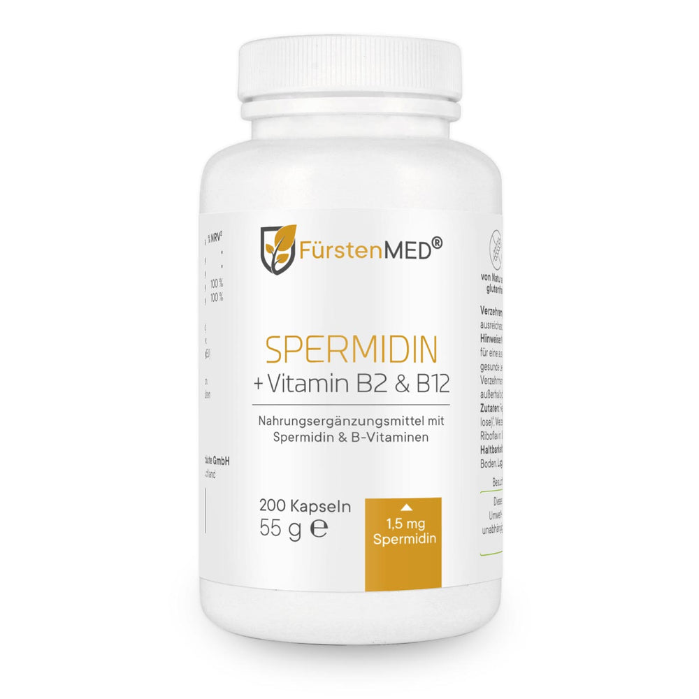 
                  
                    Spermidin + Vitamin B2 & B12
                  
                